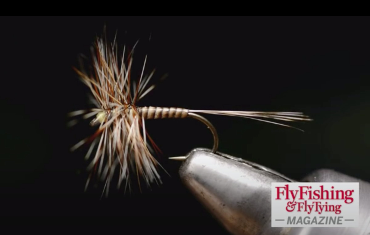 Tying a Beacon Beige dry fly - Fly Fishing and Fly Tying Magazine