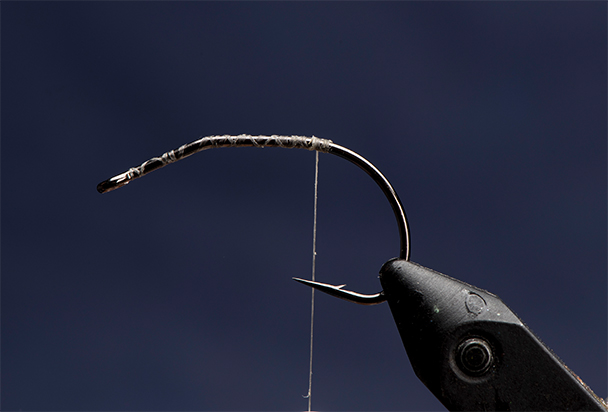 fly hook with thread