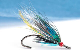 the blue lady sea trout fly