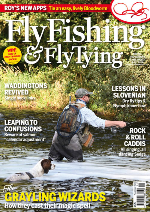 november 2023 issue of fly fishing and fly tying