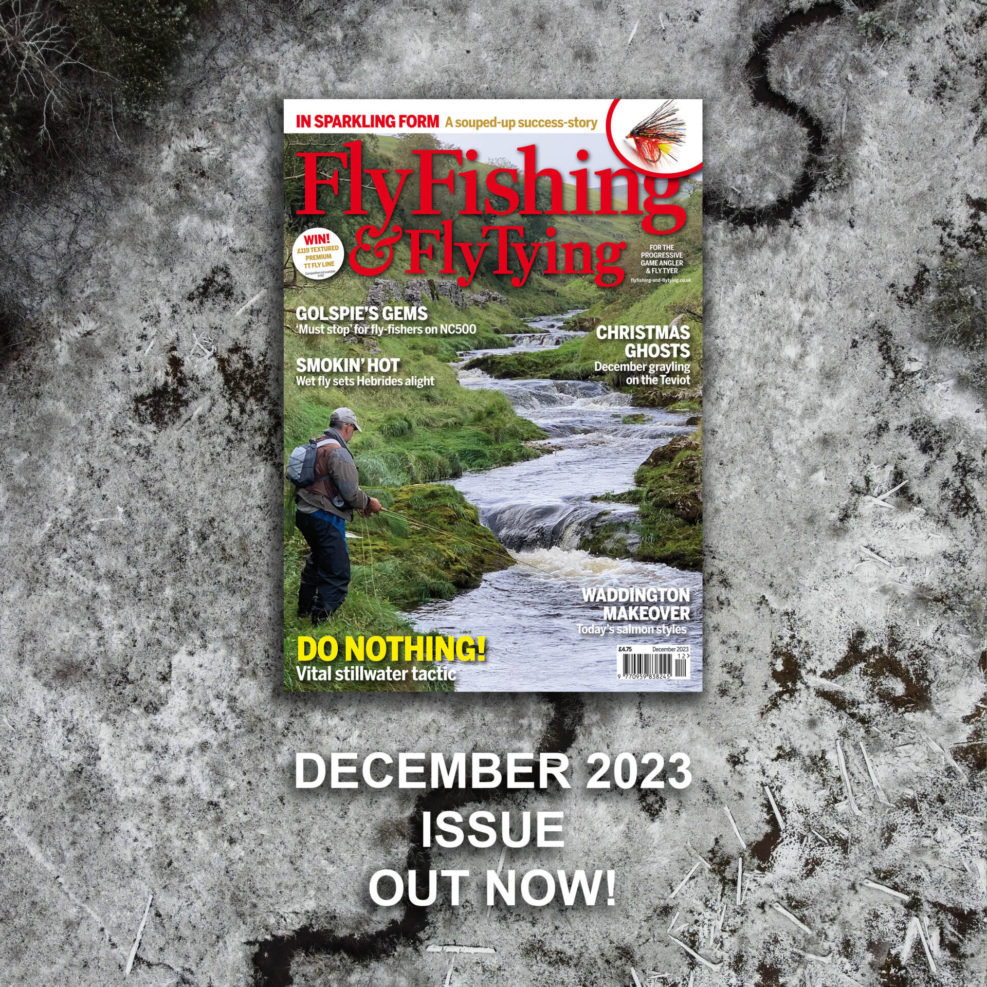 december issue of fly fishing and fly tying