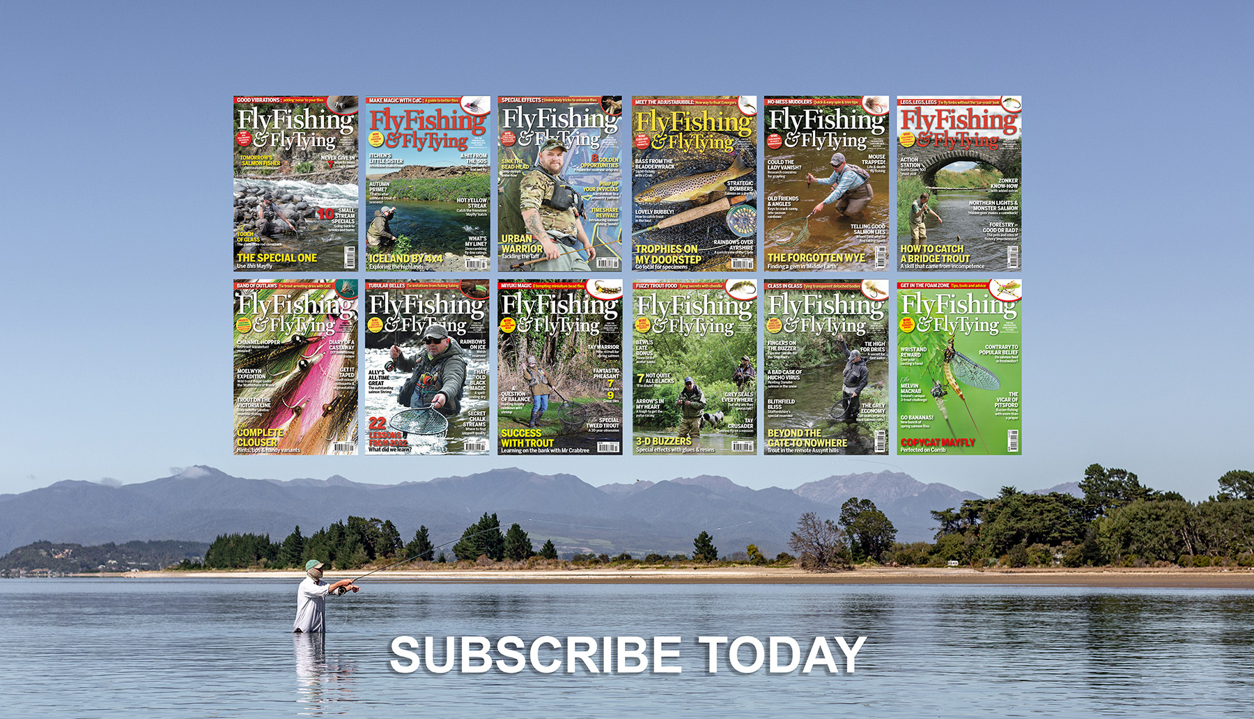subscribe to fly fishing and fly tying